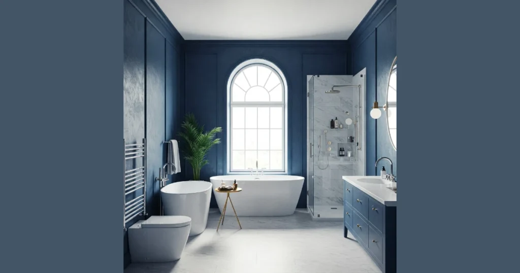 Blue Bathroom Color for a Calm and Relaxing Space
