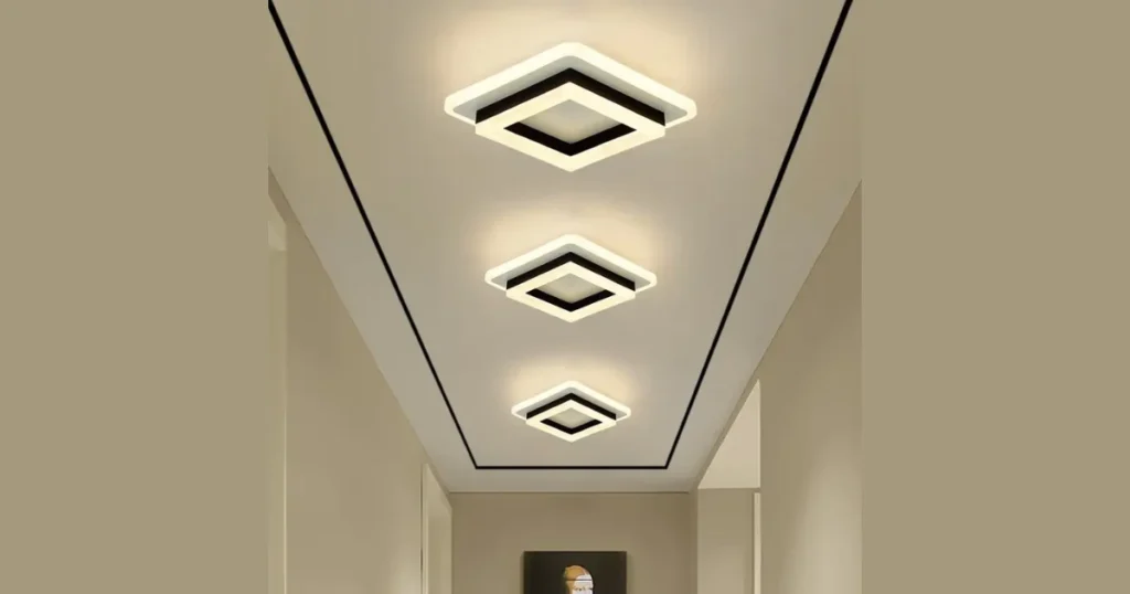 Slim LED Panel Lights for Clean Ceiling Designs
