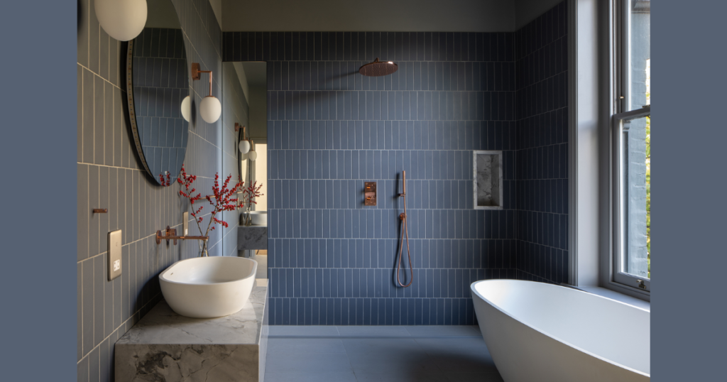 Built In Shower Niches for Storage