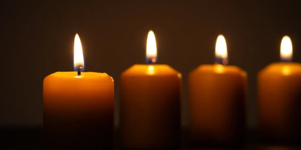 Candle Row for Warm Ambiance