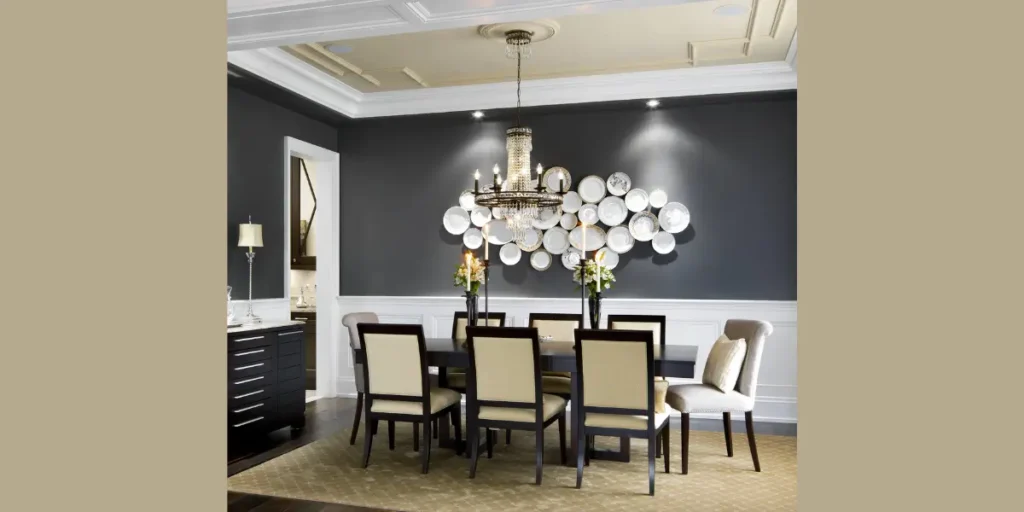 Charcoal Grey Accent Wall