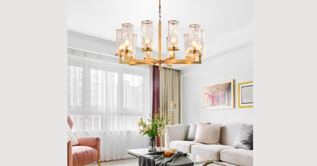 Classic Chandelier Hanging Light Idea