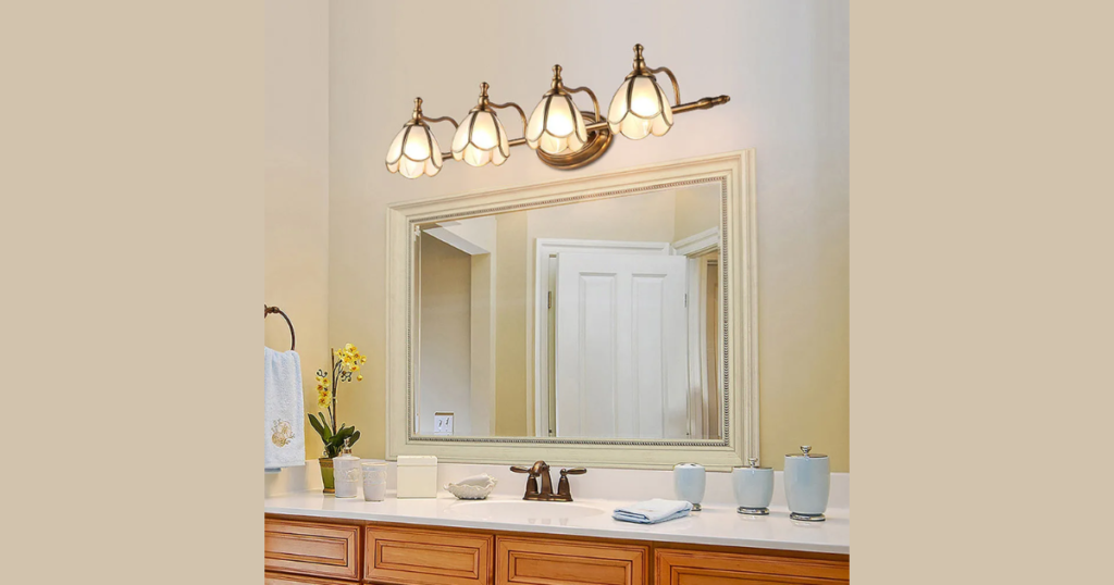 Classic Vanity Light with Multiple Bulbs