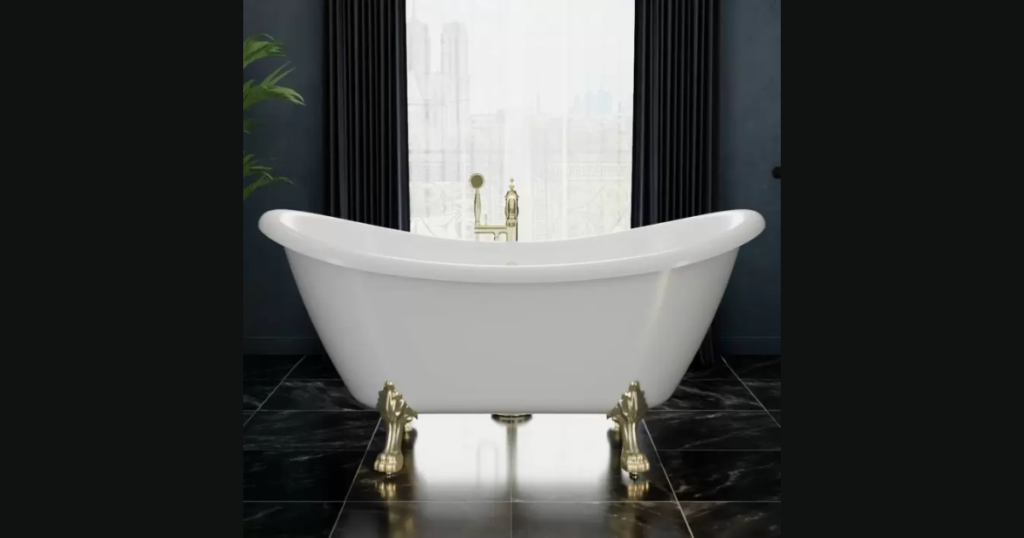 Clawfoot Tub for Vintage Charm