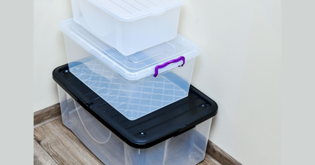 Clear Containers for Daily Essentials