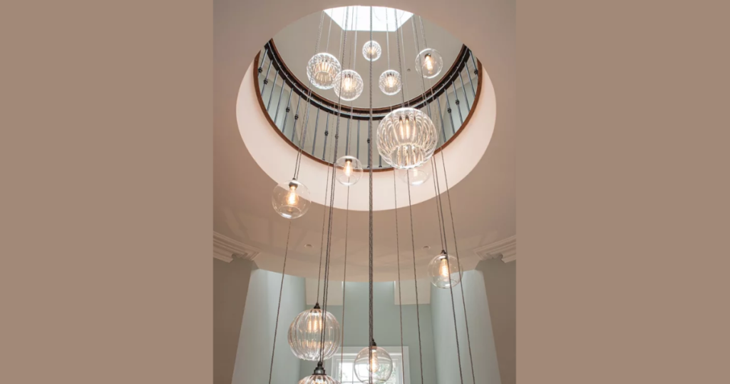 Cluster Hanging Lights for Statement Appeal