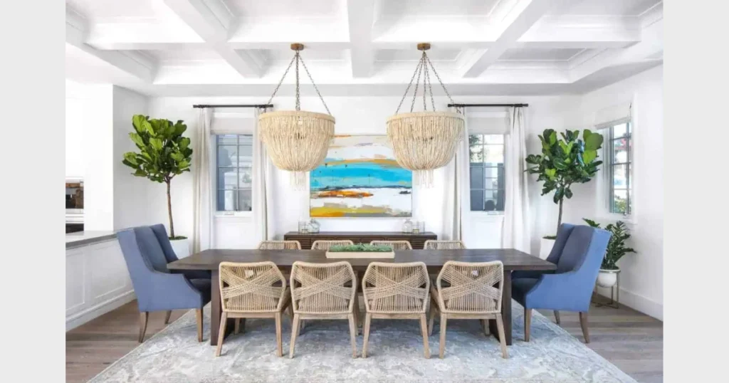 Coffered Ceiling for a Classic Formal Look