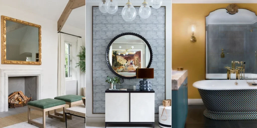 Mirror Placement to Create Visual Depth