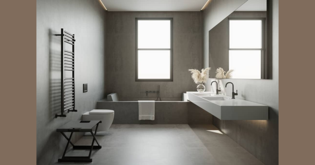 Concrete Bathroom Flooring