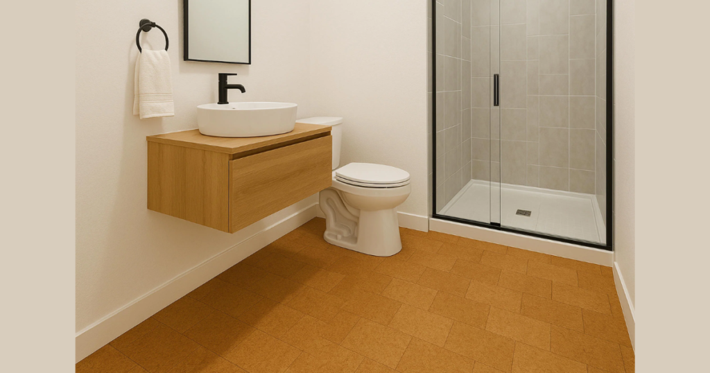 Cork Bathroom Flooring