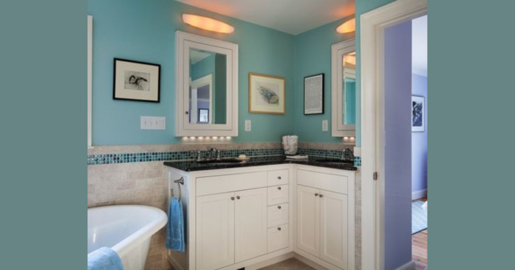 Corner Bathroom Cabinet Ideas