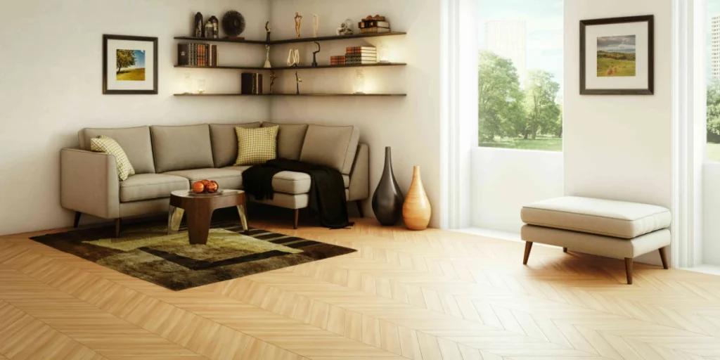 Corner Dining Room Shelves for Unused Spaces