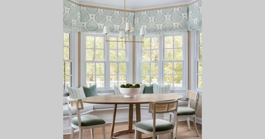 Cozy Bohemian Dining Nook with Cushions