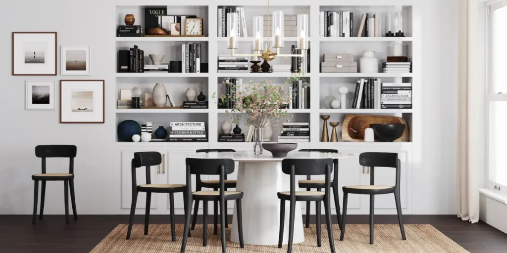 Custom Dining Room Shelves for Specific Needs