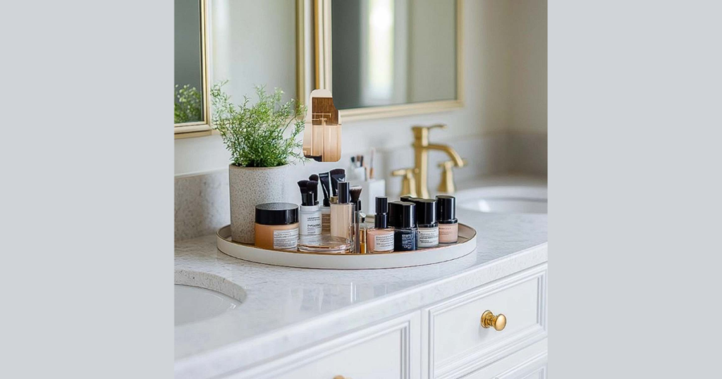 Daily Items in Countertop Trays