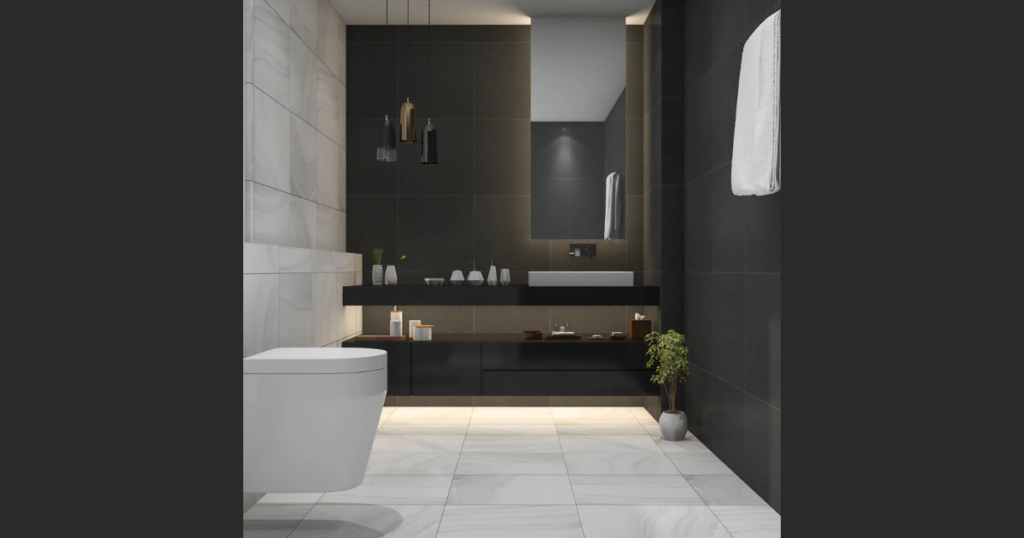 Dark Lower Wall for Depth 