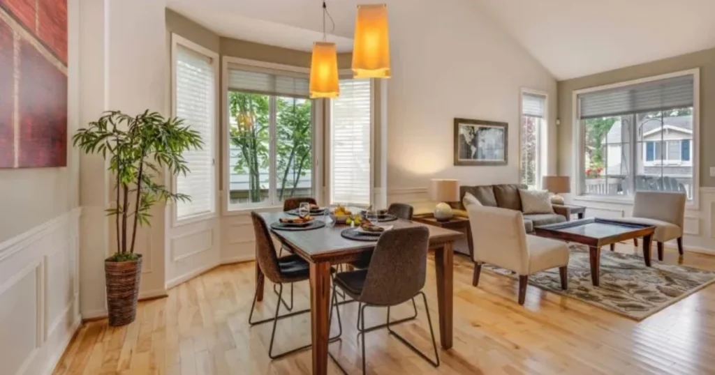 Dining Room Flooring Replacement Upgrade