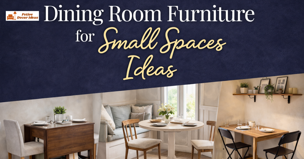 Best 15 Dining Room Furniture for Small Spaces Ideas to Maximize Comfort