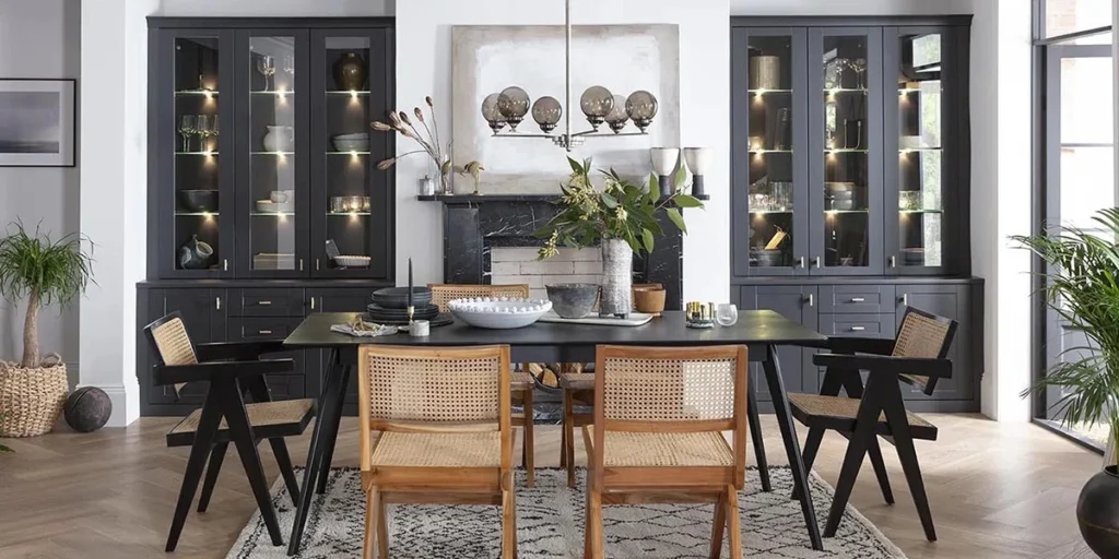 Dining Room Makeover with Built-In Storage Solutions