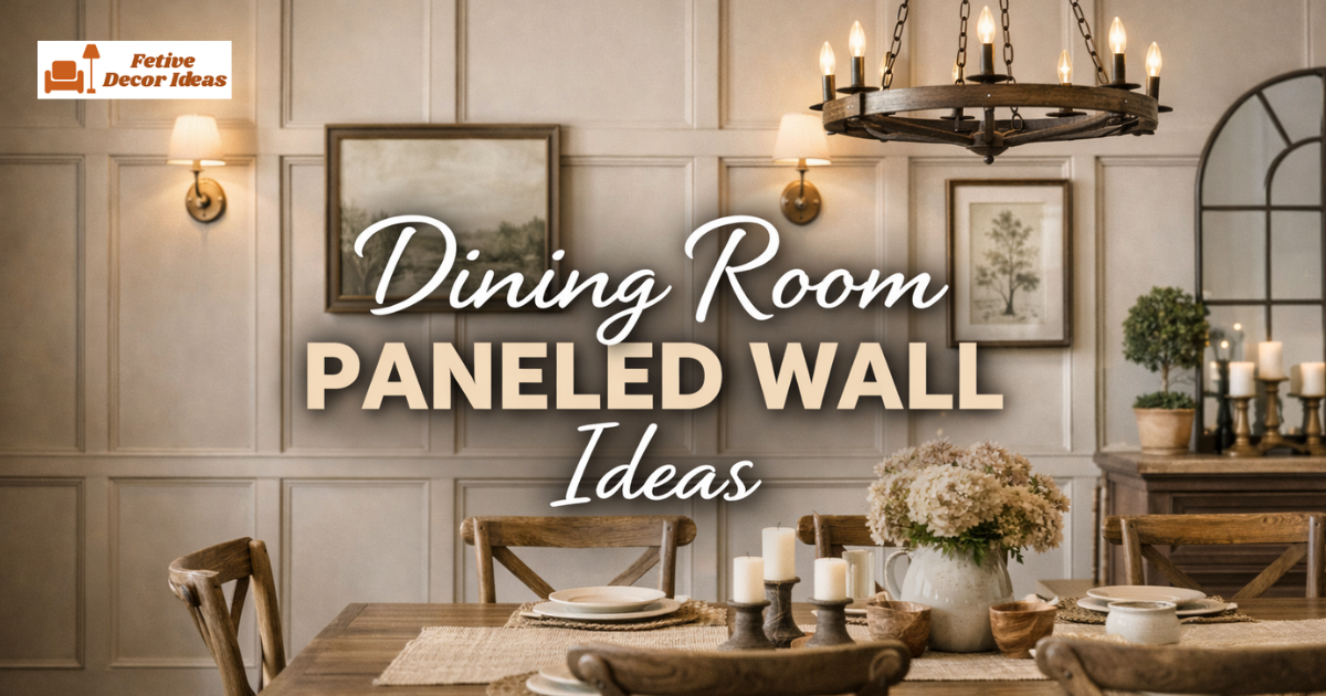 12 Best Dining Room Paneled Wall Ideas for a Stylish and Elegant Space