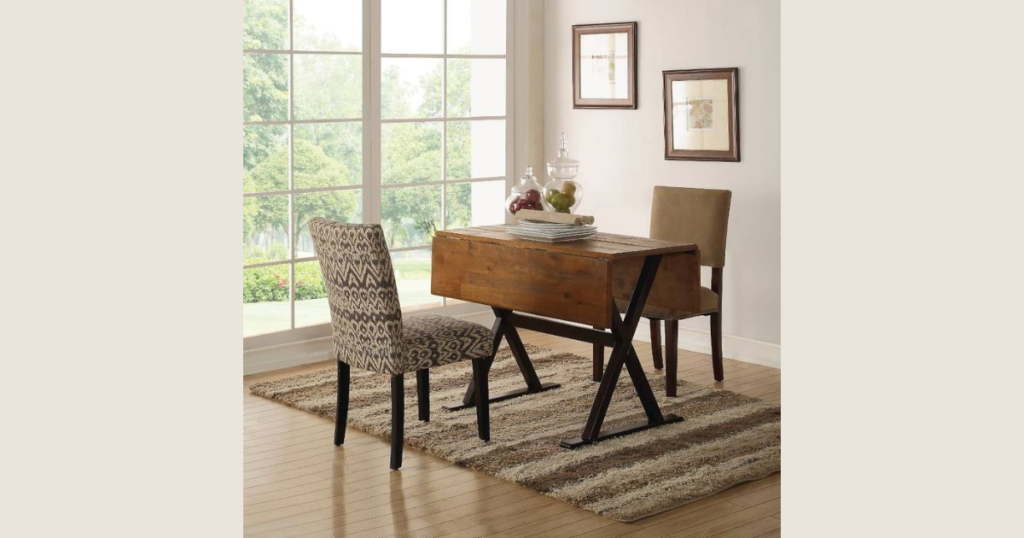 Drop Leaf Dining Table for Flexible Space