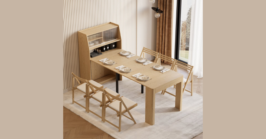 Extendable Dining Table for Small Homes