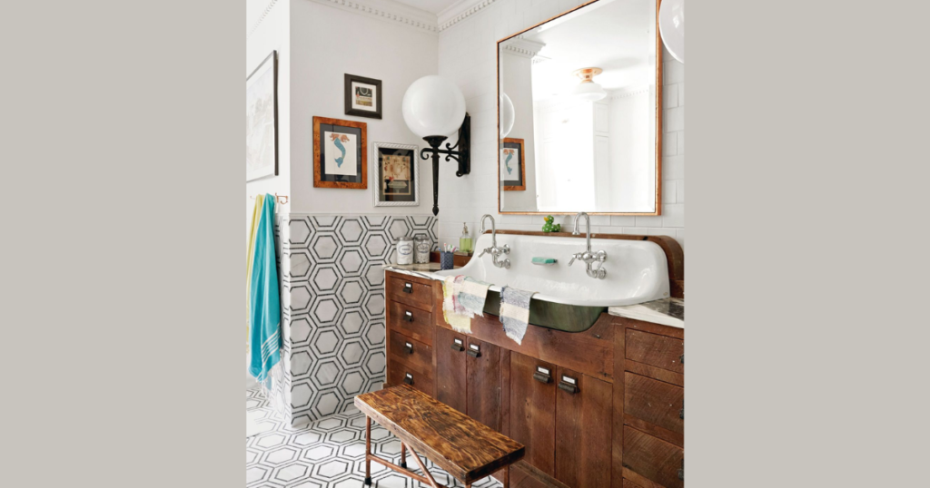 Farmhouse Style Bathroom Sink Ideas