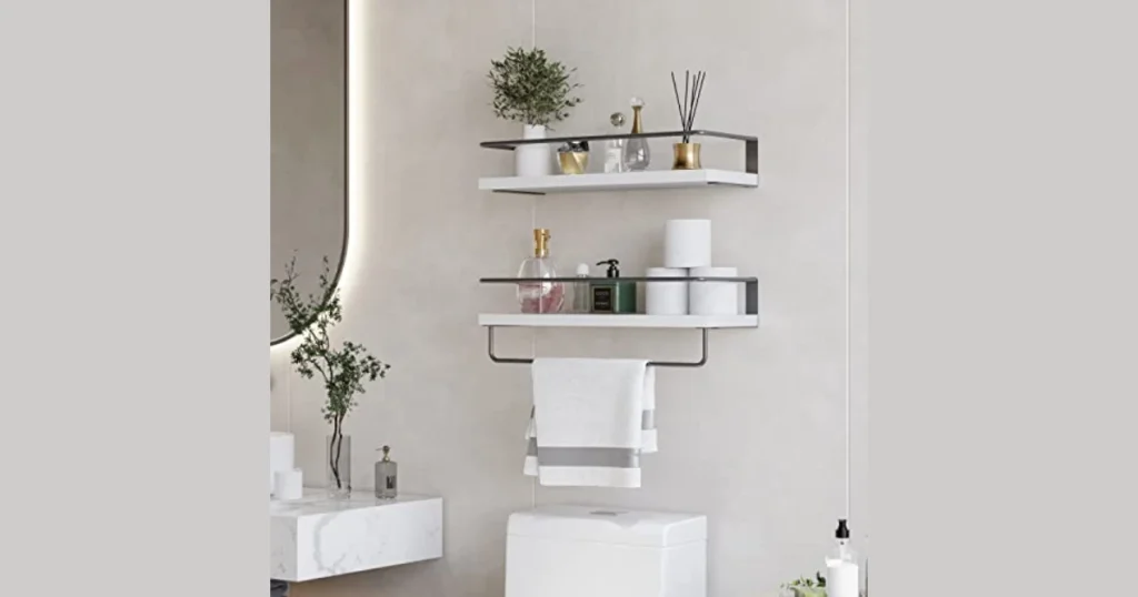Floating Shelves for Extra Storage