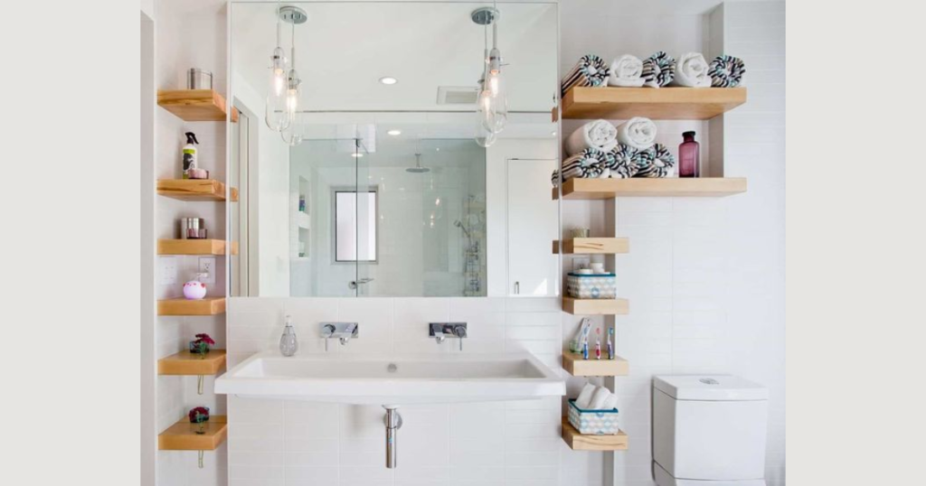  Floating Shelves for Vertical Storage