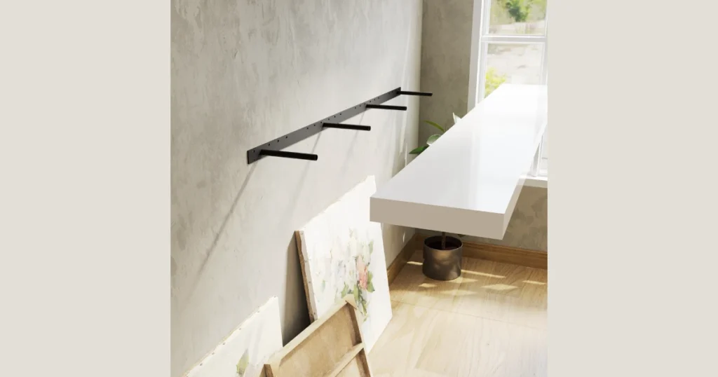 Floating Shelves with Hidden Brackets 