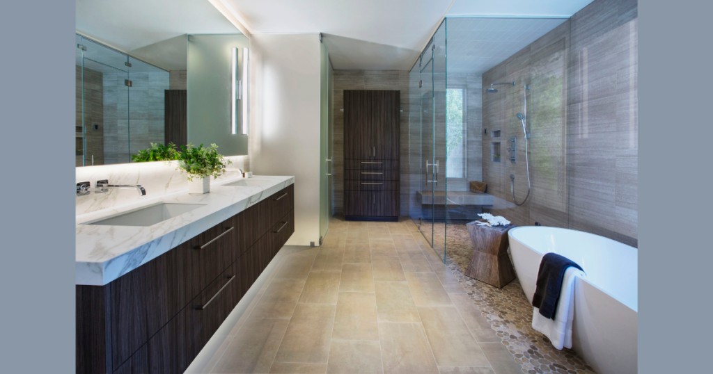 Floating Vanity for a Sleek Look