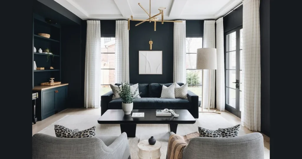 Floor-Length Curtains for a Sophisticated Look