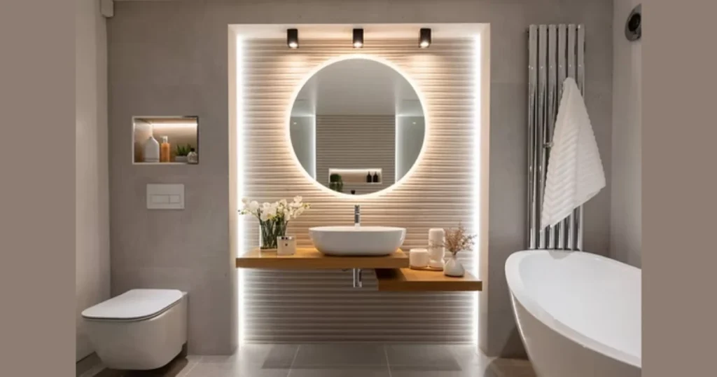 Focal Point to Guide Attention in bathrom