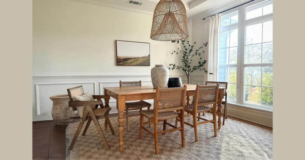 Traditional Dining Room Curtains for Softness