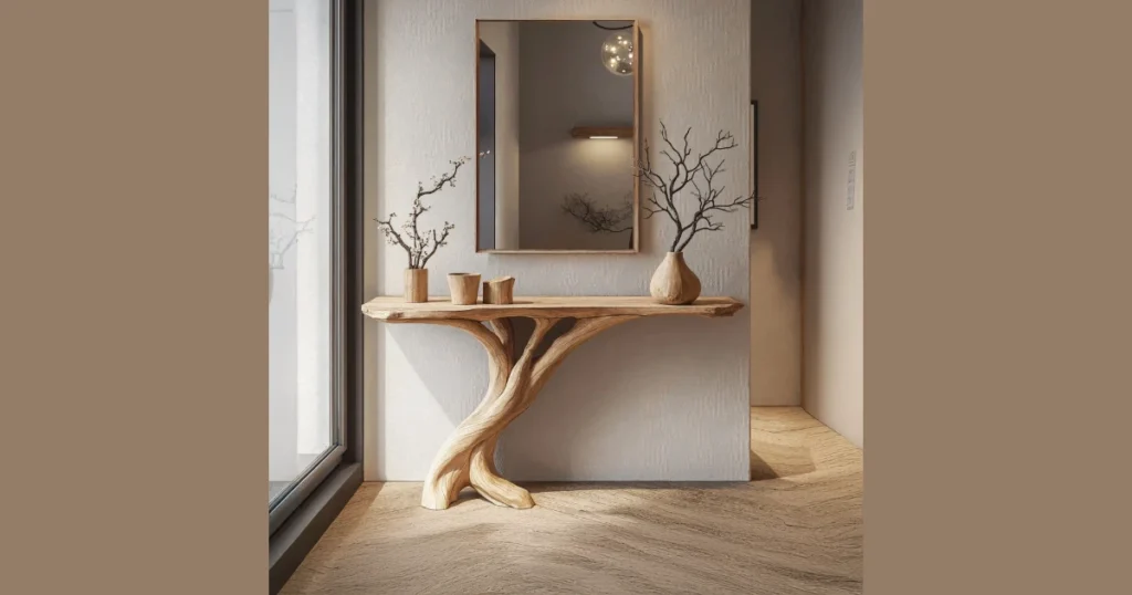 Modern Console Side Table for a Clean and Minimal Look