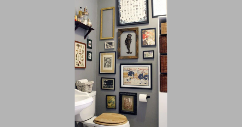Gallery Wall Bathroom Decor for Creative Expression