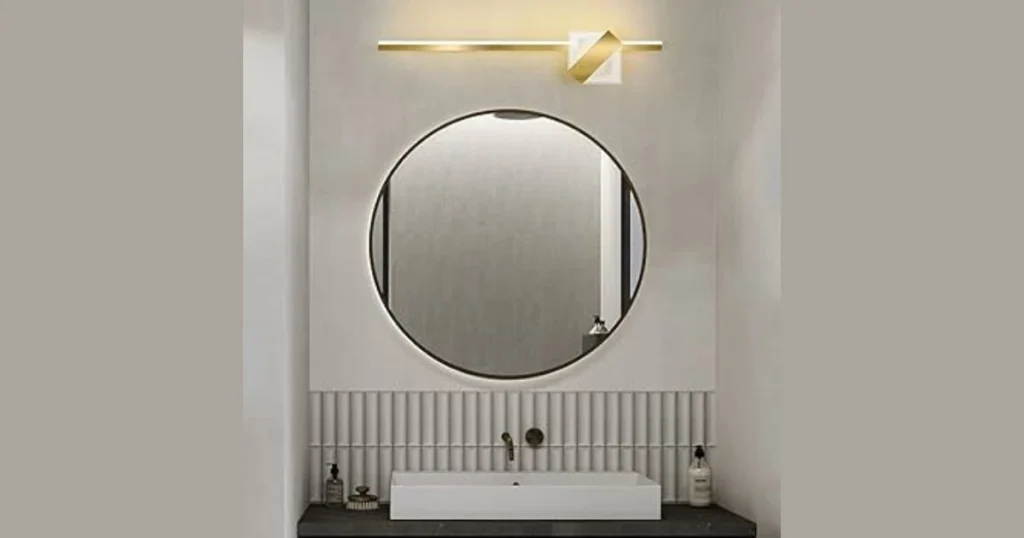 Geometric Frame Vanity Fixtures
