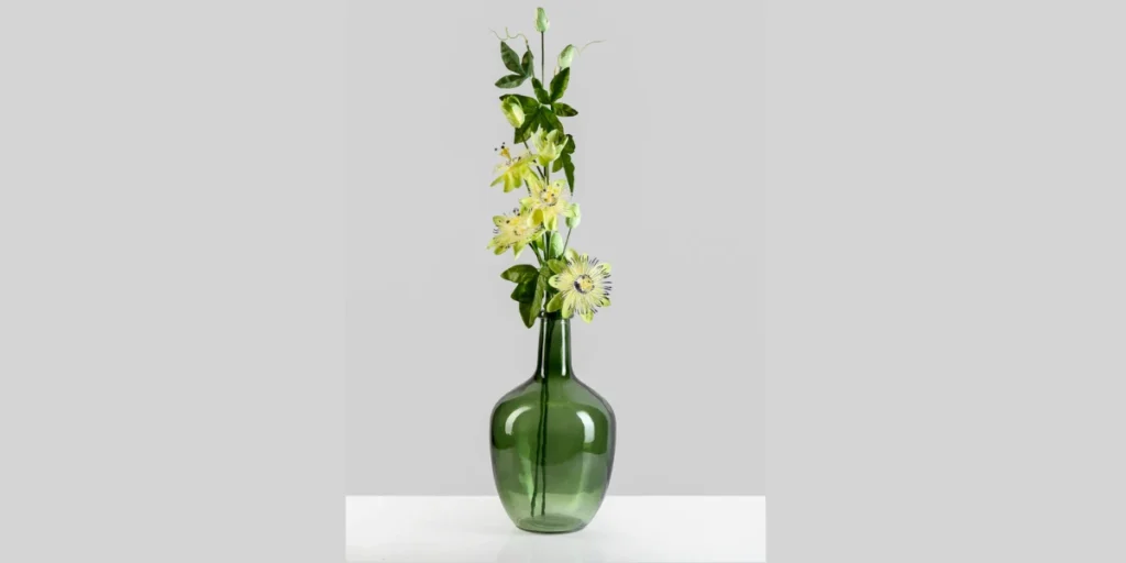 Single Statement Vase With Greenery