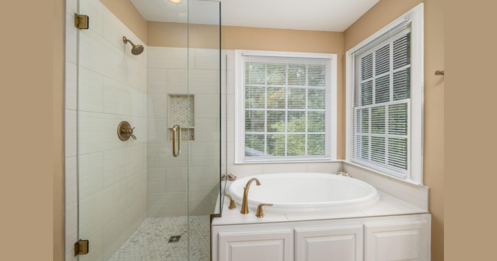 Glass Shower Panels Instead of Curtains