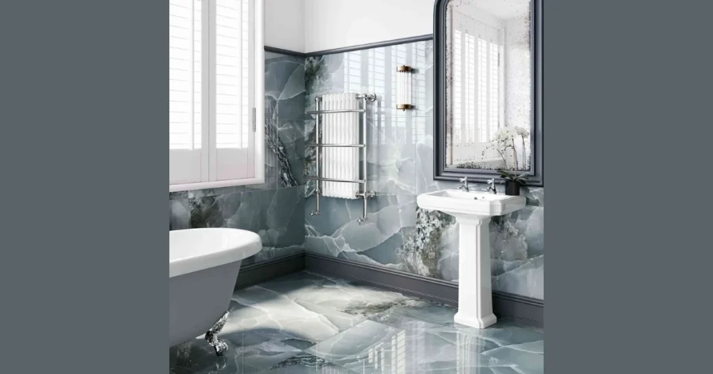 Glossy Wall Tiles for Light Reflection