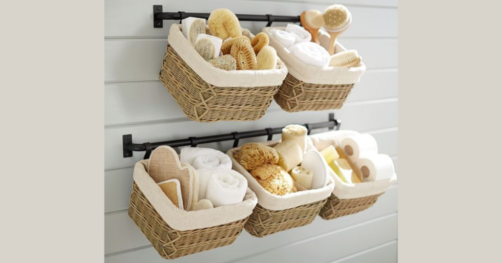 Hanging Baskets on Walls