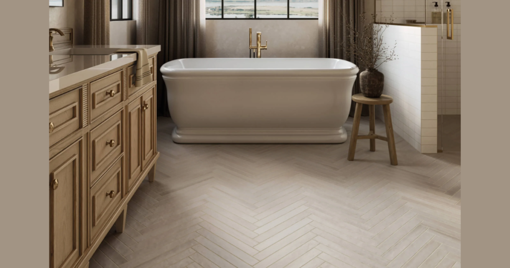 Herringbone Floor Patterns for Stylish Movement 