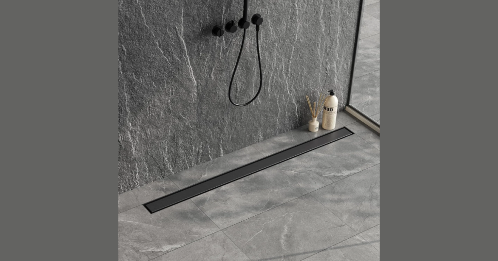 Hidden Drain Linear Shower Design