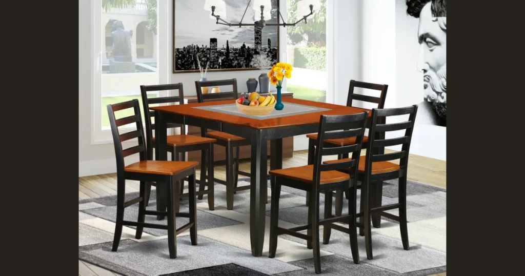 High Top Counter Height Dining Table