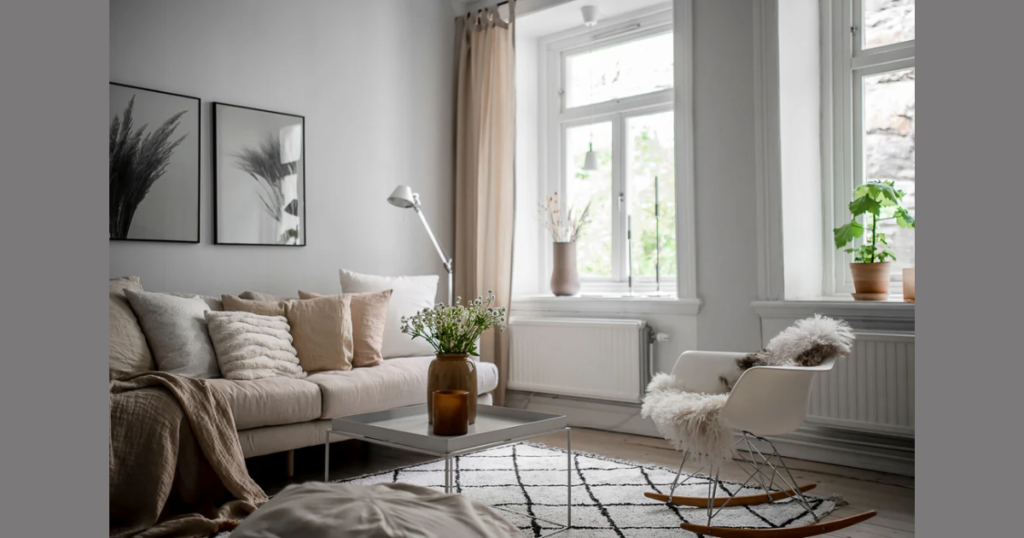 Incorporate Cozy Textiles Like Curtains and Table Linens