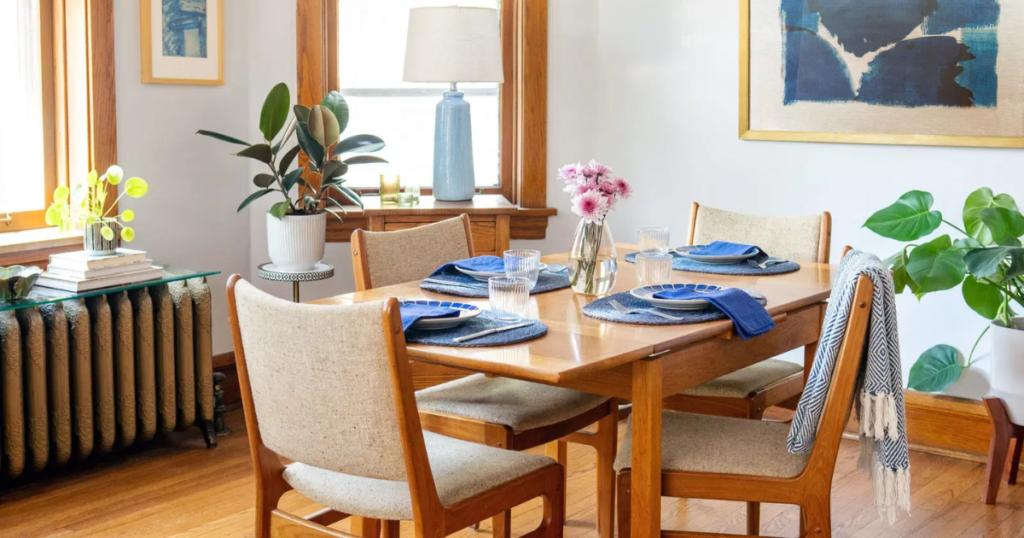 Incorporate Natural Wood Furniture for Warmth