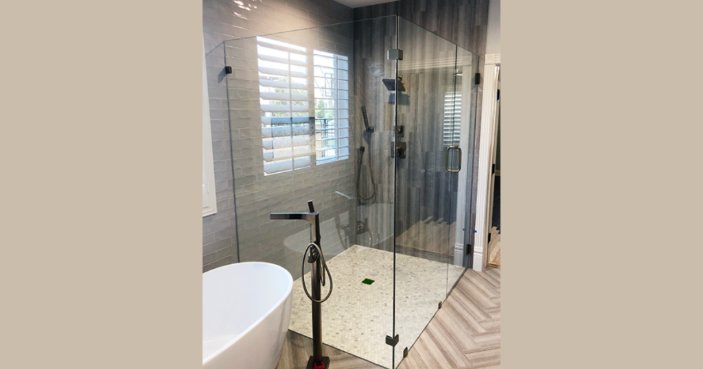 Install a Frameless Glass Shower Door