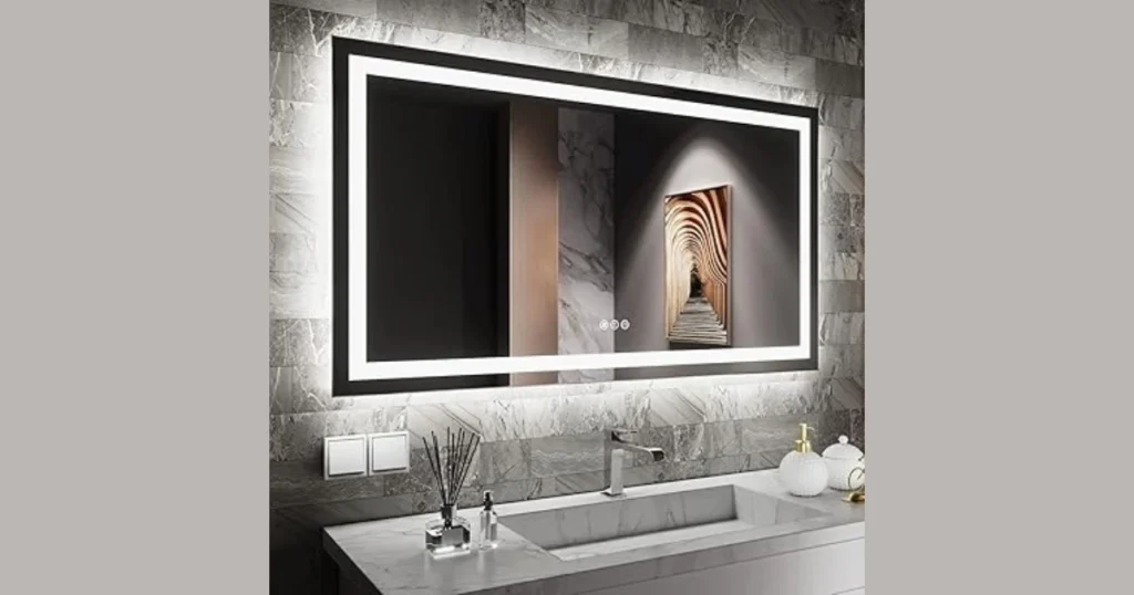 LED Backlit Mirror for Modern Lighting