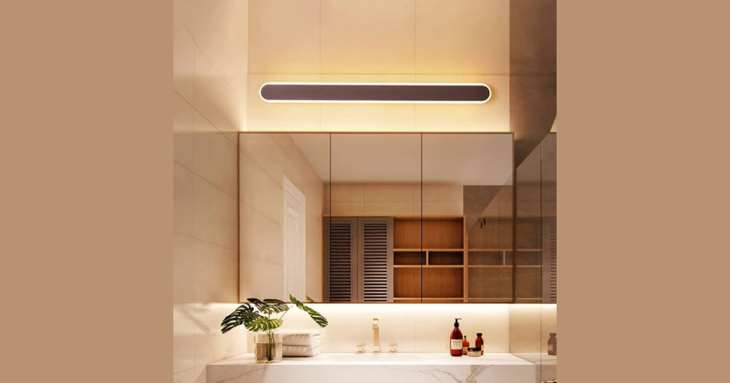 LED Bar Light Above Mirror for Clean Modern Look