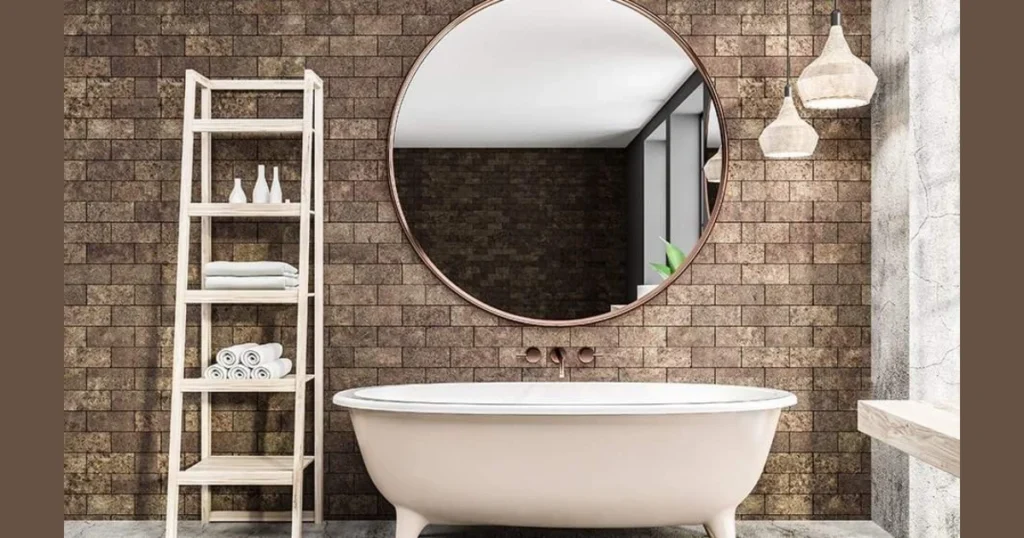 Ladder Shelves for a Modern Look 